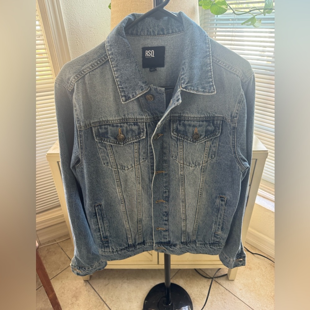 RSQ Light Blue Denim Jacket